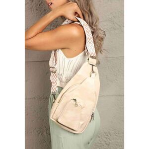 Adored Take A Trip PU Leather Sling Bag
